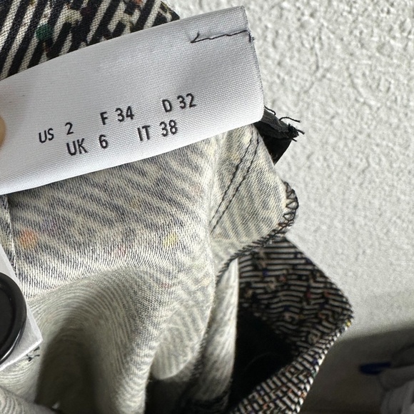 Akris Punto Multicolor Wool Trouser Pant SZ 2 - Picture 5 of 6